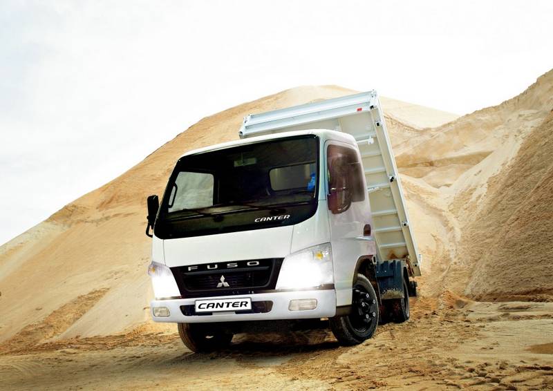 Фото автомобиля FUSO Canter бортовой